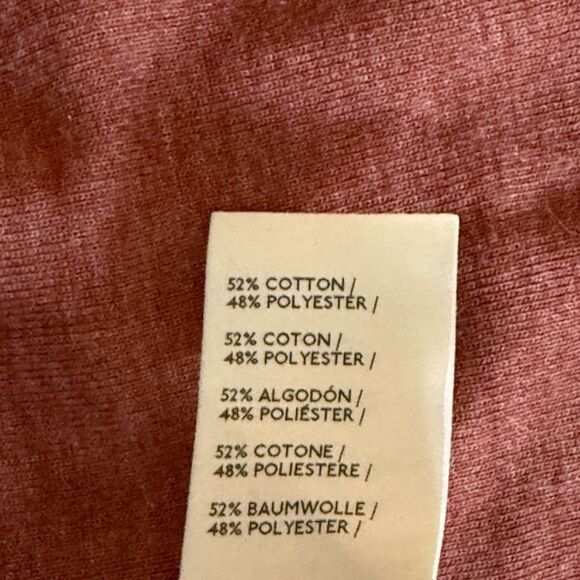 We The Free People Women’s Short Sleeve V Neck T Shirt. Brown. Size Small. - Picture 8 of 8